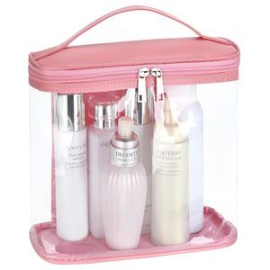 Heavy Duty Leak Proof Clear Travel Bags For Toiletries, Transparent Makeup💫